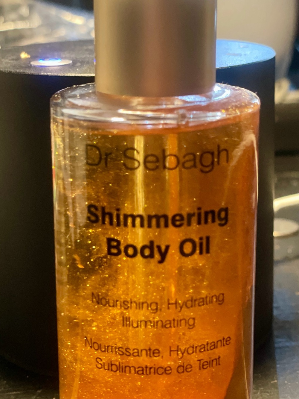 Shimmering Body Oil — Luminous Gold Hydration